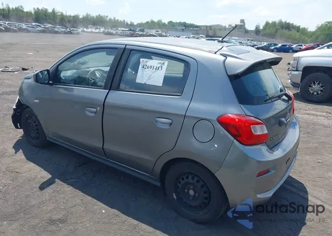 2018 Mitsubishi Mirage Es from USA, damaged, VIN ML32A3HJ5JH007570